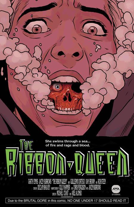 RIBBON QUEEN #7 (OF 8) CVR C CHRIS FERGUSON & JACEN BURROWS HORROR HOMAGE VAR (MR)