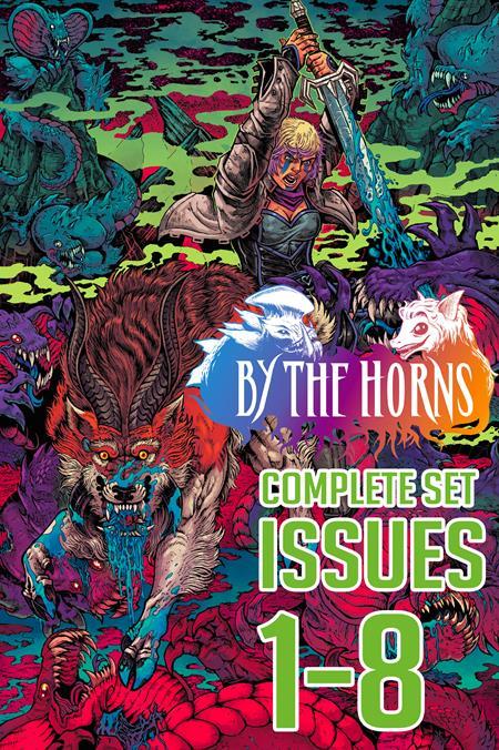 BY THE HORNS VOL 1 COMPLETE SET