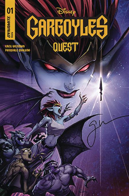 GARGOYLES QUEST #1 WEISMAN SGN DE EXC VAR 