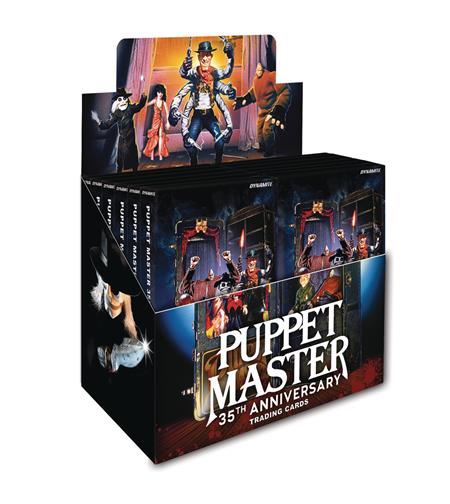 PUPPET MASTER 35TH ANN DLX PREMIUM TRADING CARDS FOIL BOX 