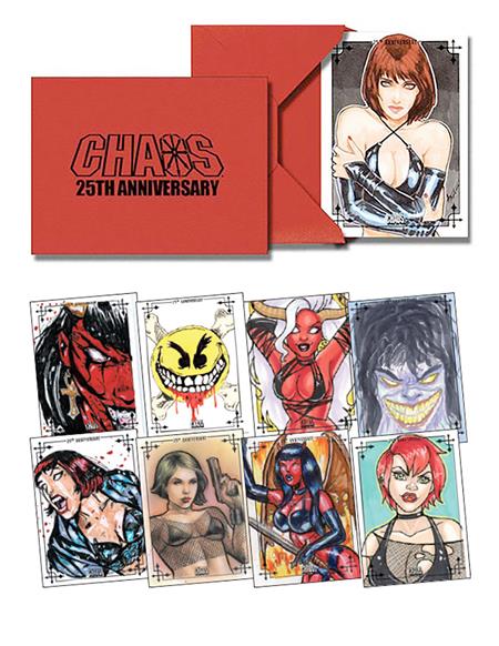 CHAOS 25TH ANN ULTRA PREMIUM SKETCH CARD 