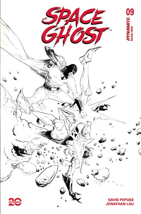 SPACE GHOST #9 CVR H 15 COPY INCV LEE LINE ART 