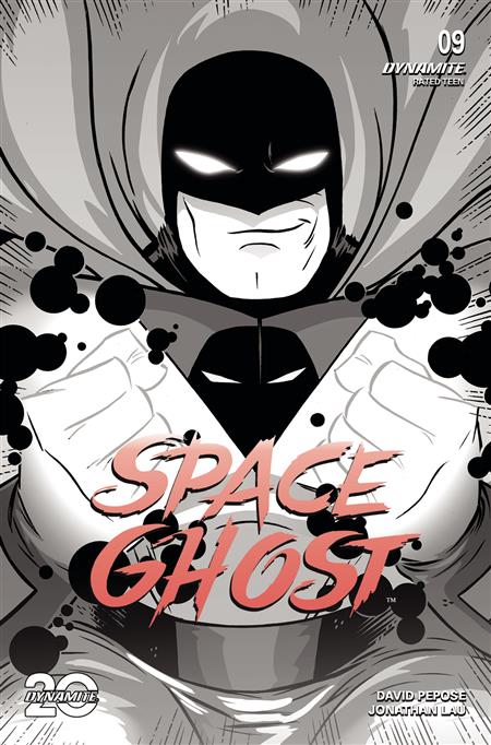 SPACE GHOST #9 CVR I 20 COPY INCV MARQUES LINE ART 