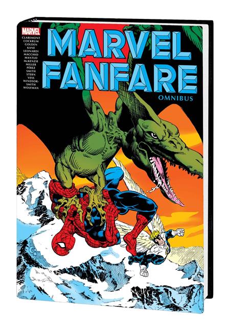 MARVEL FANFARE OMNIBUS HC VOL 01 MICHAEL GOLDEN CVR