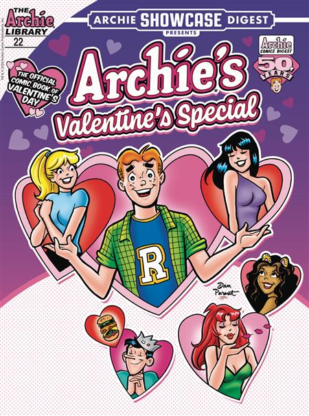 ARCHIE SHOWCASE JUMBO DIGEST #22 VALENTINES SPECIAL