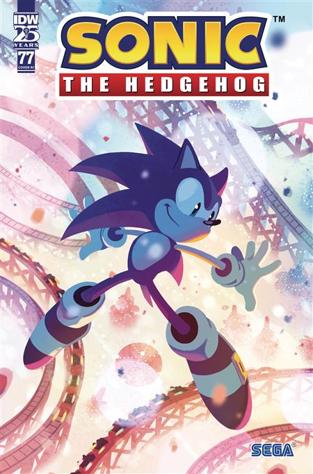 SONIC THE HEDGEHOG #77 10 COPY FOURDRAINE FA