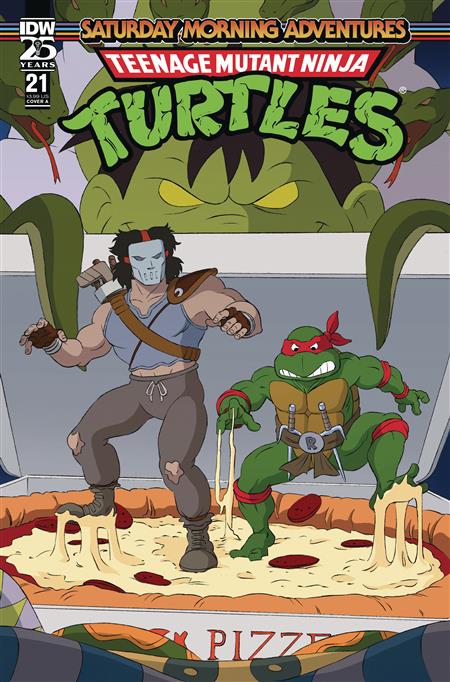 TMNT SATURDAY MORNING ADV #21 CVR A SCHOENING