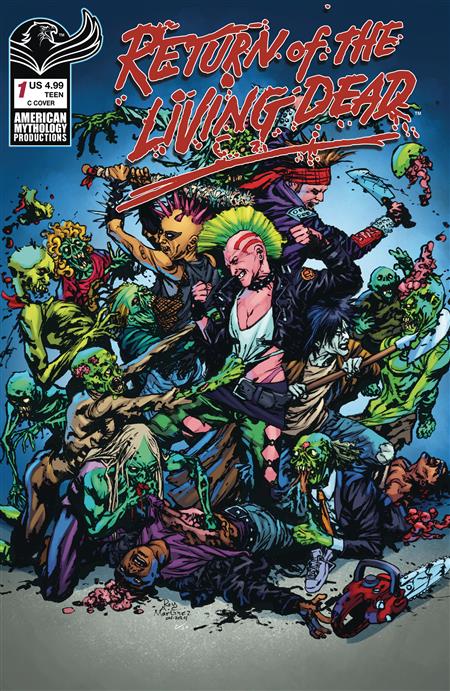 RETURN OF THE LIVING DEAD #1 CVR C MARTINEZ