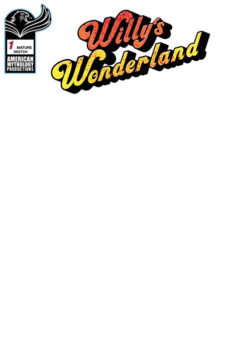 WILLYS WONDERLAND PREQUEL #1 CVR E BLANK SKETCH