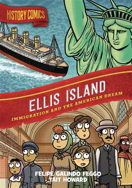 HISTORY COMICS ELLIS ISLAND GN 