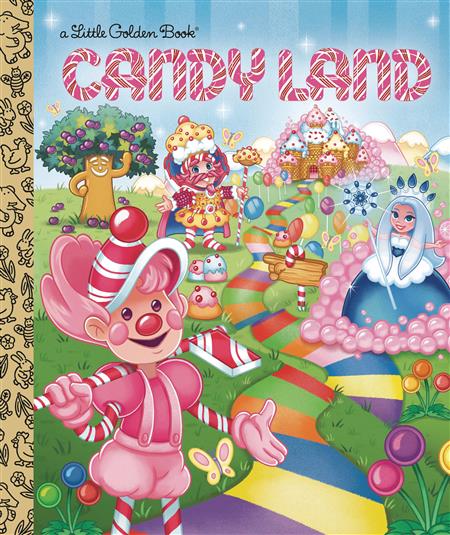 HASBRO CANDY LAND LITTLE GOLDEN BOOK HC 