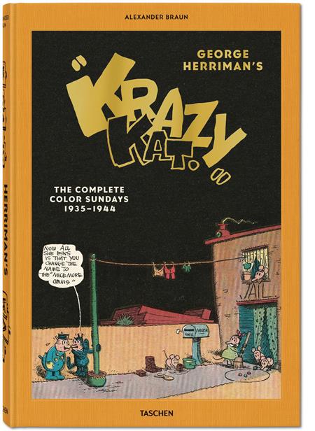 GEORGE HERRIMAN COMPLETE KRAZY KAT IN COLOR 1935-1944 HC 