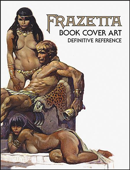 FRAZETTA BOOK COVER ART DLX SLIPCASE HC NEW PTG