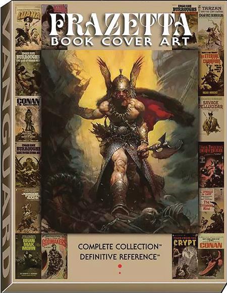 FRAZETTA BOOK COVER ART HC NEW PTG