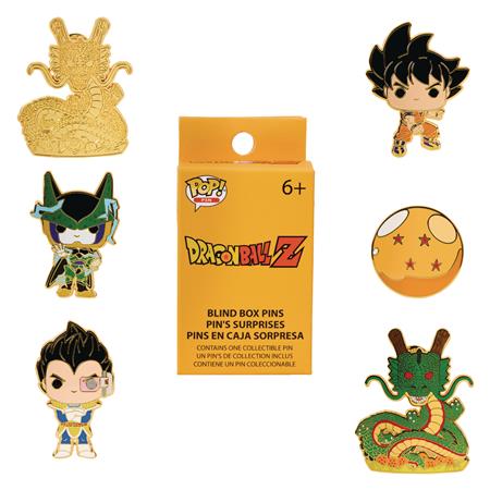 FUNKO POP 6PC BLIND PIN SET DRAGON BALL Z 