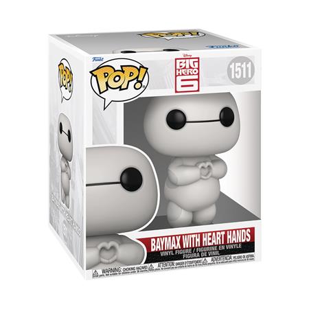 POP SUPER BIG HERO 6 BAYMAX HEART HANDS VIN FIG 