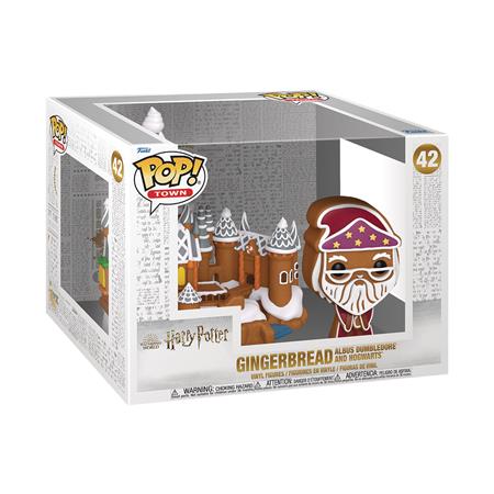 POP TOWN HARRY POTTER DUMBLEDORE & HOGWARTS VIN FIG 