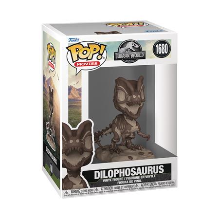 POP MOVIES JURASSIC PARK FOSSIL DILOPHOSAURUS VIN FIG 