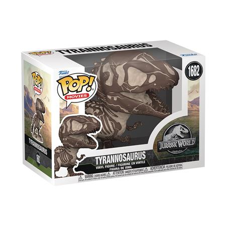 POP MOVIES JURASSIC PARK FOSSIL TYRANNOSAURUS VIN FIG 