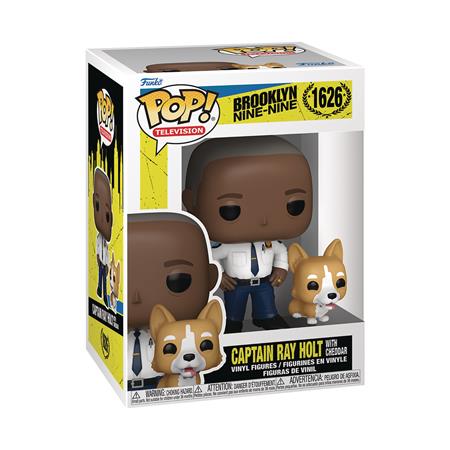 POP TV BROOKLYN NINE NINE CAPTAIN HOLT W CHEDDAR VIN FIG 