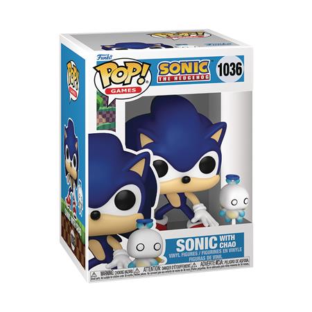 POP & BUDDY SONIC SONIC W/ CHAO VIN FIG  