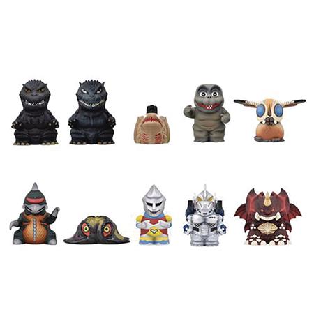 GODZILLA SERIES 2 FINGER PUPPET 10PC BMB DS (Net) 