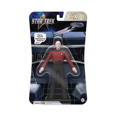 FLEXFIGS STAR TREK CAPTAIN JEAN-LUC PICARD (Net) 