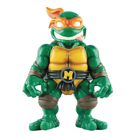 TMNT MICHELANGELO 8IN SOFT VINYL FIGURE (Net) 