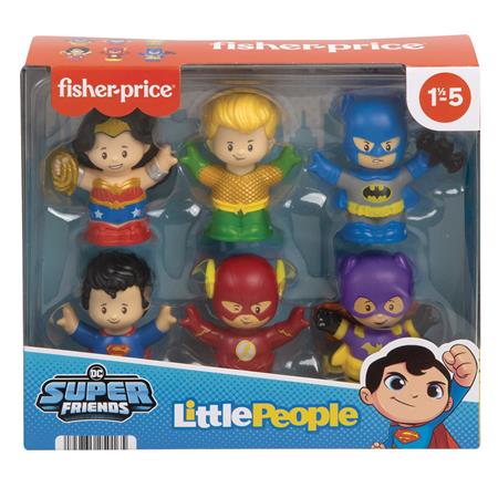 DC SUPER FRIENDS CRIME-FIGHTING LITTLE PEOPLE AF PACK (Net)