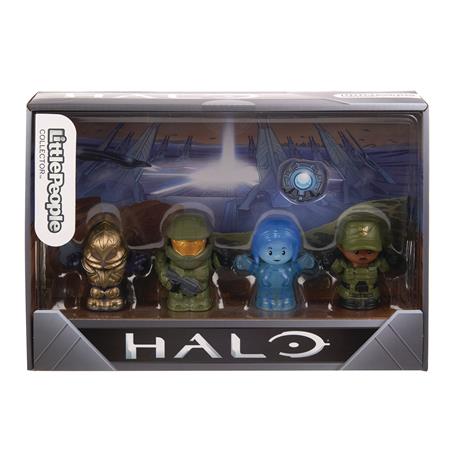 HALO LITTLE PEOPLE COLLECTOR 4 PACK AF (Net) 