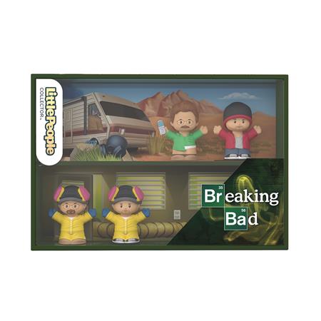 BREAKING BAD LITTLE PEOPLE COLLECTOR 4 PACK AF (Net) 