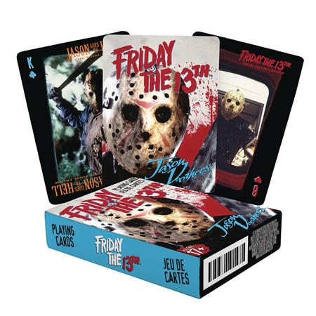 FRIDAY THE 13TH PLAYING CARDS (Net) 