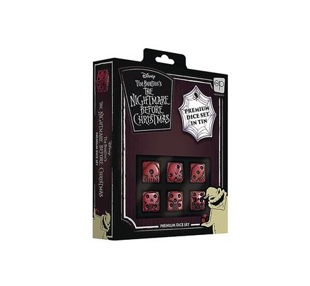 NIGHTMARE BEFORE CHRISTMAS PREMIUM 6 SIDED DICE SET (Net) 