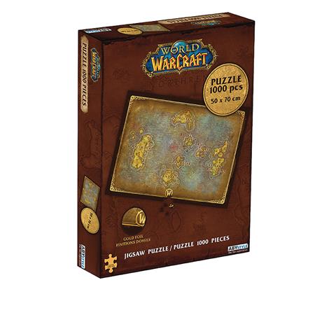 WORLD OF WARCRAFT AZEROTH MAP 1000PC PUZZLE (Net) 