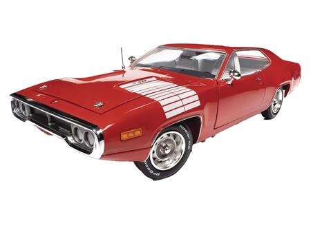 AM 1972 PLYMOUTH ROAD RUNNER GTX 1/18 DIE-CAST VEH (Net) 