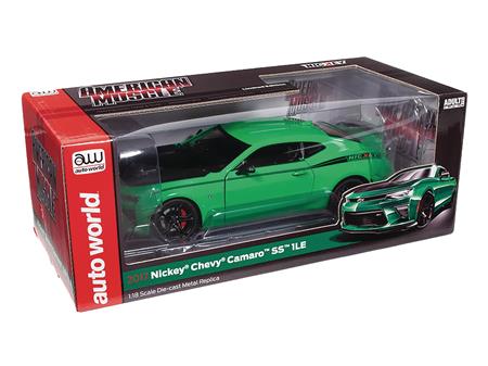 AM 2017 CHEVY CAMARO SS 1LE NICKEY 1/18 DIE-CAST VEH (Net)