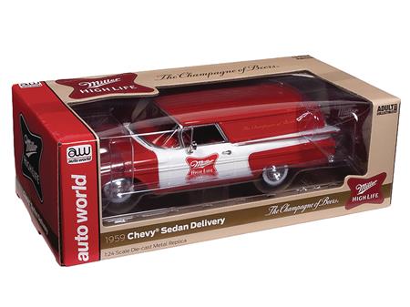 AW 1959 CHEVY EL CAMINO SEDAN DELIVERY TRUCK 1/24 DIE-CAST (Net)