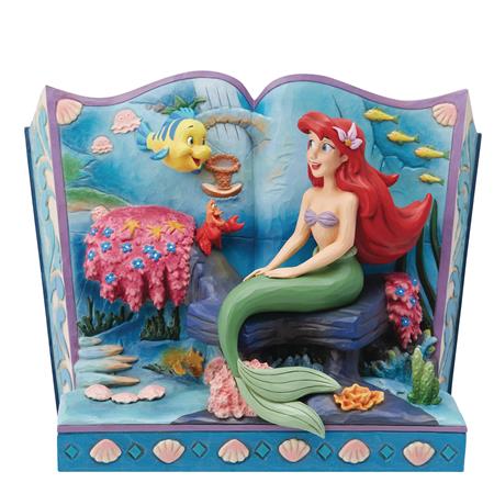 LITTLE MERMAID ARIEL STORYBOOK 6.25IN FIGURE (Net) 