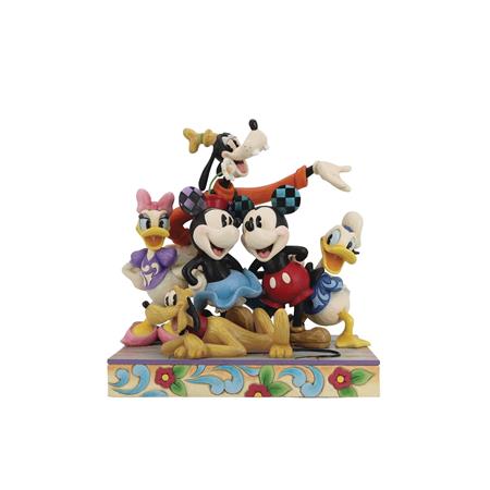 MICKEY MOUSE & FRIENDS GROUP 9.5IN FIGURE (Net) 