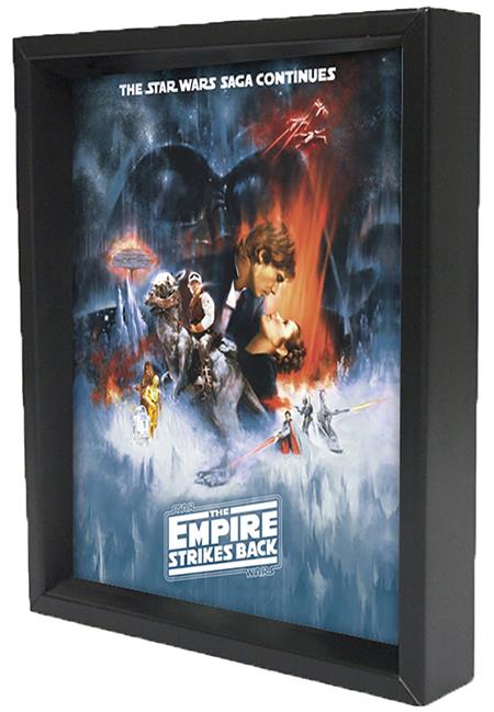 STAR WARS EMPIRE STRIKES BACK 3D LENTICULAR SHADOW (Net) 