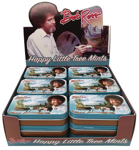 BOB ROSS HAPPY LITTLE TREE MINTS 18CT DIS (Net) 