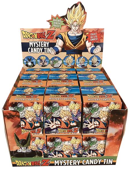 DBZ CELL SAGA MYSTERY BOX CANDY TIN 18CT DIS (Net) 