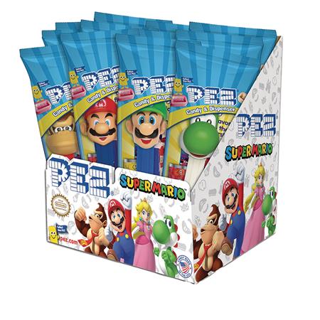 NINTENDO PEZ 12PC POLY BAG DISPLAY (Net) 