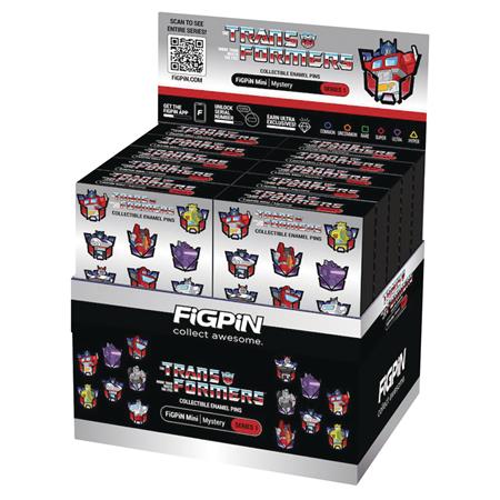 FIGPIN TRANSFORMERS 40TH MYSTERY MINI PIN BMB DIS (Net) 