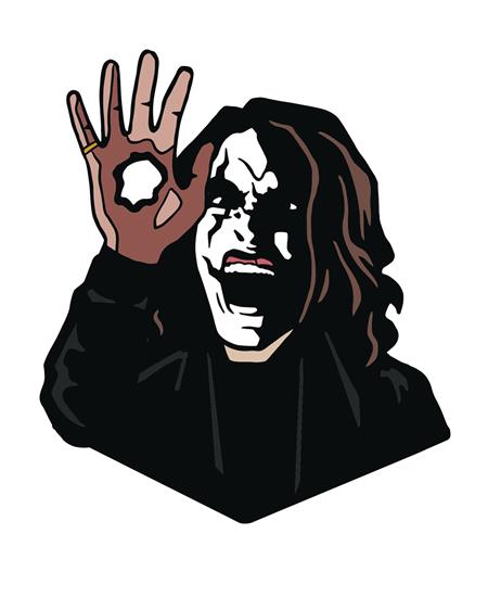 THE CROW TAKE YOUR SHOT FUNBOY PX ENAMEL PIN (Net) 