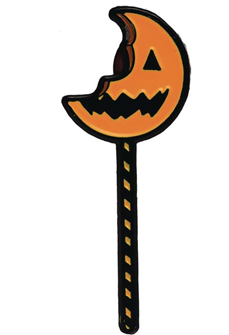 TRICK R TREAT BITTEN LOLLIPOP PIN ENAMEL PIN (Net) 