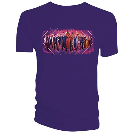 DOCTOR WHO FIRST TO FIFTEENTH DOCTOR PURPLE T/S S (Net) 