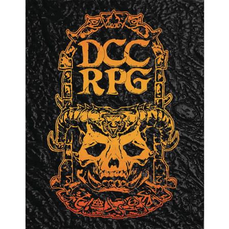 DCC RPG CORE RULEBOOK DEMON SKULL MONSTER HIDE ED HC 