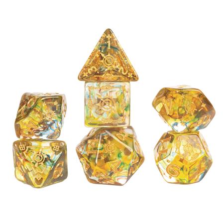 D&D ADVENTURE DICE RANGER GREEN MULTI 