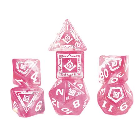 D&D ADVENTURE DICE WIZARD FUCHSIA 